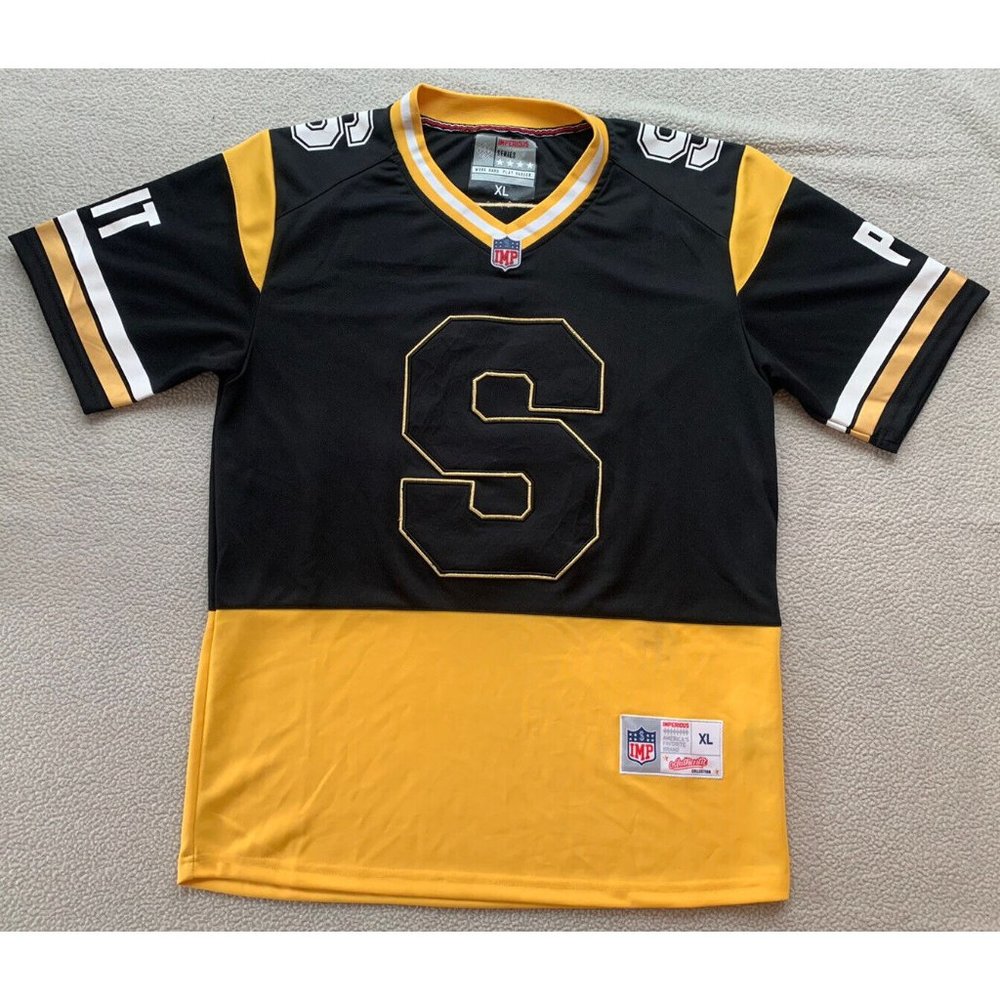 Pittsburgh Steelers Men-Of-Steel Custom Imperious Football Jersey NFL Men’s XL